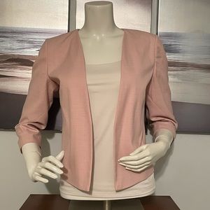 Petite Cropped 3/4 sleeve blazer